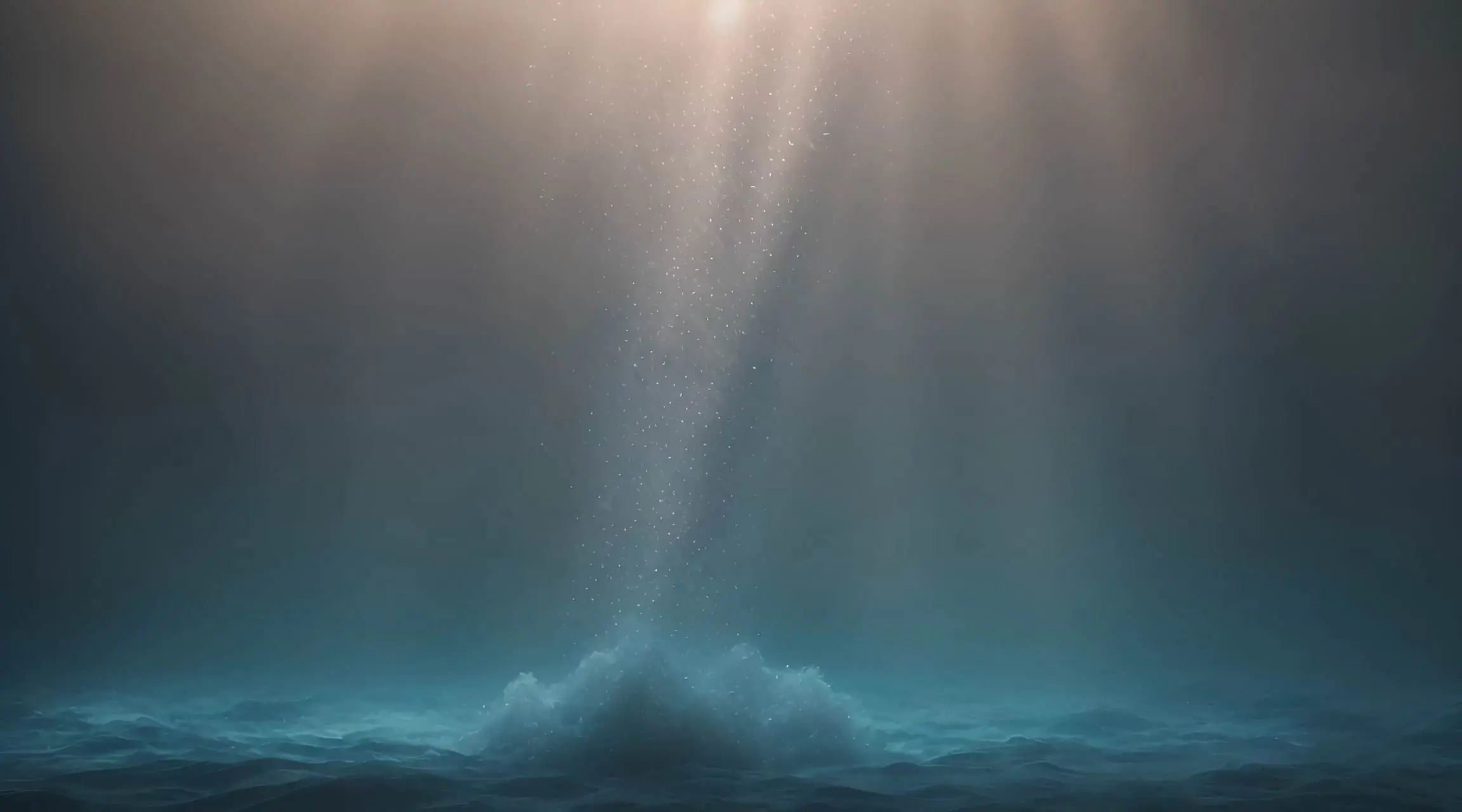 New Underwater Sea Light Rays Loop